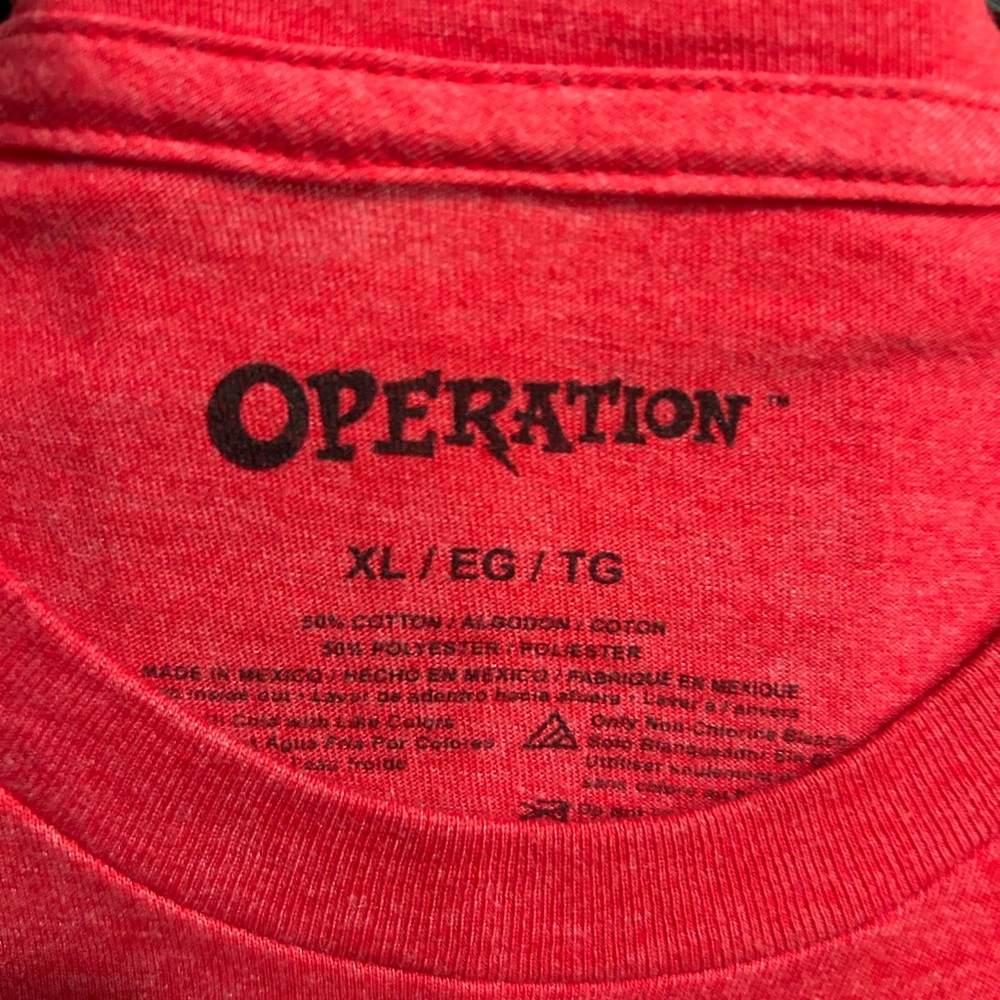 Red Graphic Tee - Smooth Operator - Picture 3 of 3